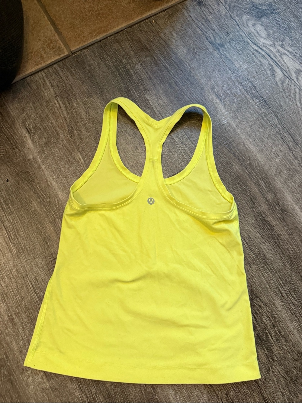 lululemon athletica Bright Yellow Racerback Tank